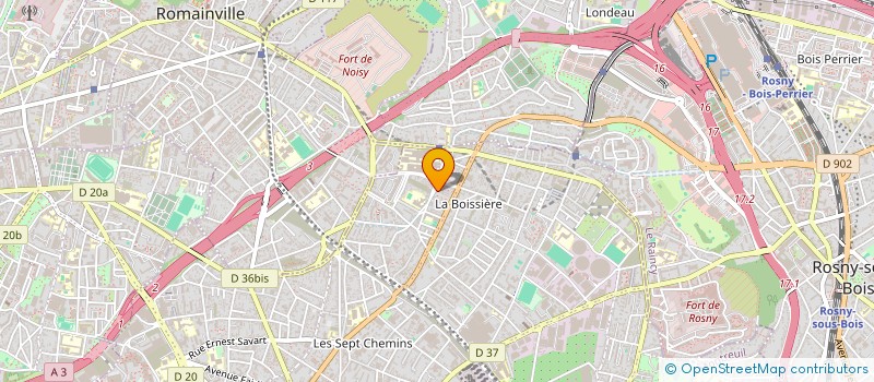 localisation de l'entreprise MONSIEUR ANTONINO LEMMA  MONTREUIL
