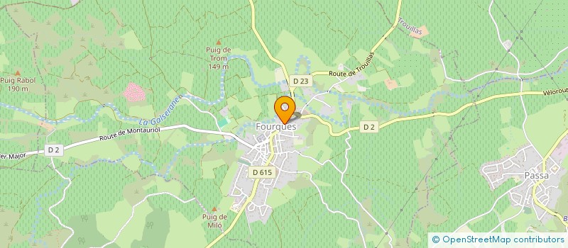 localisation de l'entreprise MONSIEUR ANTONINO LESTEVEN  THUIR