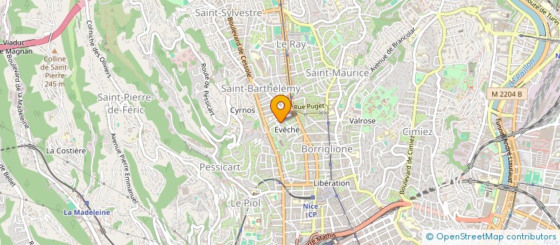 localisation de l'entreprise MONSIEUR ANTONINO ZUPPARDO à NICE