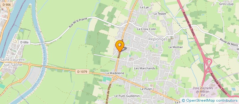 localisation de l'entreprise MONSIEUR ANTONIO ALVES à REPLONGES