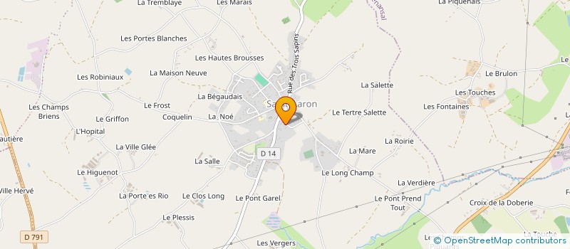 localisation de l'entreprise MONSIEUR ANTONIO ALVES  LAMBALLE-ARMOR