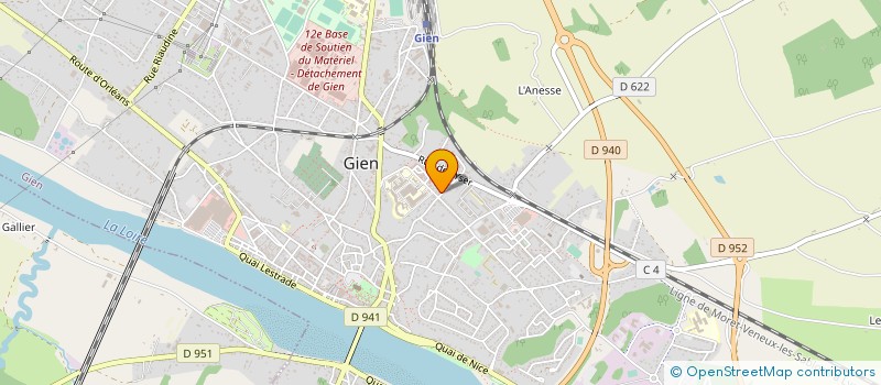 localisation de l'entreprise MONSIEUR ANTONIO ALVES  GIEN
