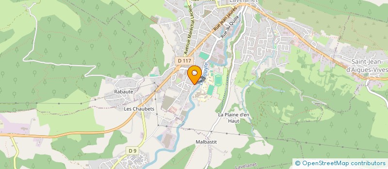 localisation de l'entreprise MONSIEUR ANTONIO AMARAL SILVA à LAVELANET