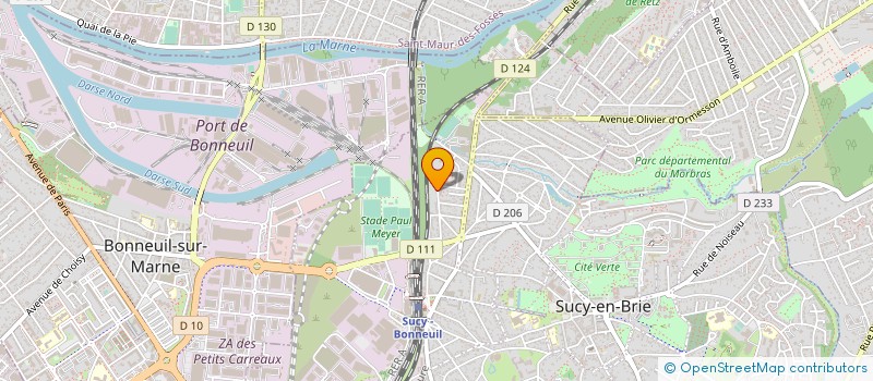 localisation de l'entreprise MONSIEUR ANTONIO ANTOINETTE  SUCY-EN-BRIE