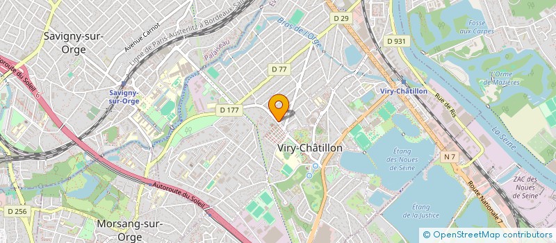 localisation de l'entreprise MONSIEUR ANTONIO ANTUNES à VIRY-CHATILLON