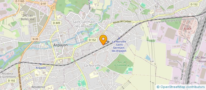 localisation de l'entreprise MONSIEUR ANTONIO ARAUJO DE CASTRO  LA NORVILLE