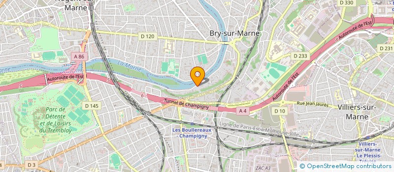 localisation de l'entreprise MONSIEUR ANTONIO ARENA  BRY-SUR-MARNE