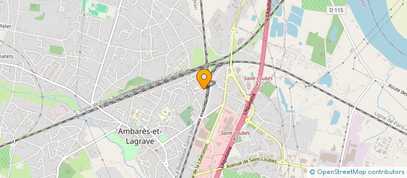 localisation de l'entreprise MONSIEUR ANTONIO ARENAS à AMBARES-ET-LAGRAVE