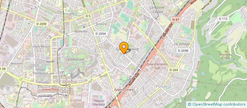 localisation de l'entreprise MONSIEUR ANTONIO ARROYO à SAINT-MARTIN-D'HERES