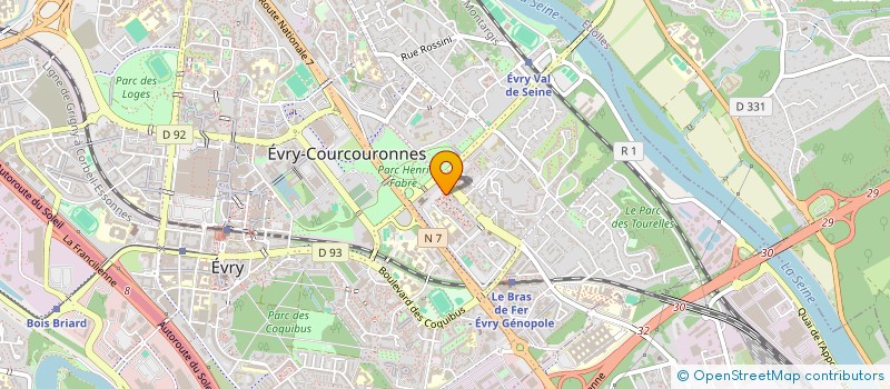 localisation de l'entreprise MONSIEUR ANTONIO BALDE à EVRY-COURCOURONNES