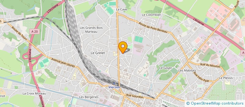 localisation de l'entreprise MONSIEUR ANTONIO BANDEIRA  VIERZON