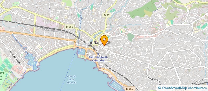 localisation de l'entreprise MONSIEUR ANTONIO BENYOUB à SAINT-RAPHAEL