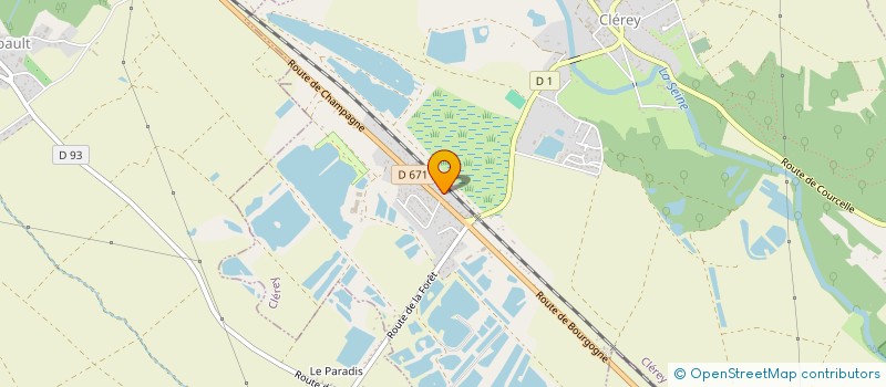 localisation de l'entreprise MONSIEUR ANTONIO BERARDI  CLEREY