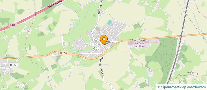 localisation de l'entreprise MONSIEUR ANTONIO BERRAL  COULANS-SUR-GEE