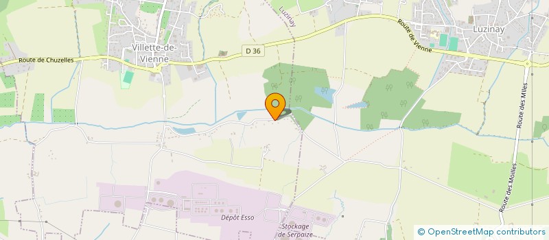 localisation de l'entreprise MONSIEUR ANTONIO BERTI  VILLETTE-DE-VIENNE