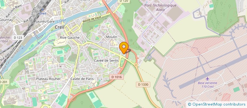 localisation de l'entreprise MONSIEUR ANTONIO BERTOLO ROSADO  CREIL