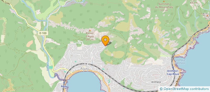 localisation de l'entreprise MONSIEUR ANTONIO BIOLCHI  SAINT-RAPHAEL