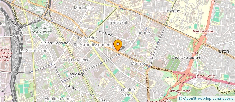 localisation de l'entreprise MONSIEUR ANTONIO BRANCO  LYON