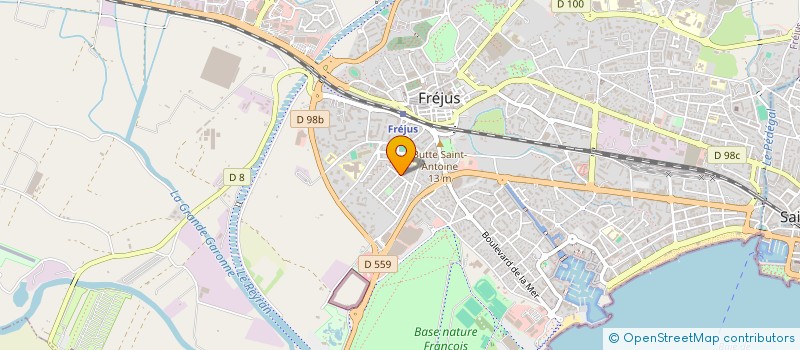 localisation de l'entreprise MONSIEUR ANTONIO BRAZ à FREJUS