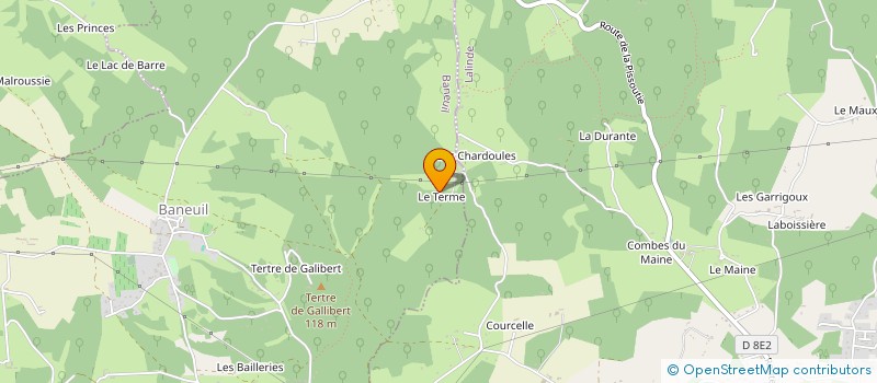 localisation de l'entreprise MONSIEUR ANTONIO BRIZZI  LALINDE