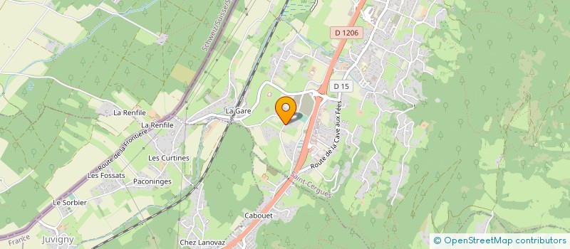 localisation de l'entreprise MONSIEUR ANTONIO BRUNO  SAINT-CERGUES