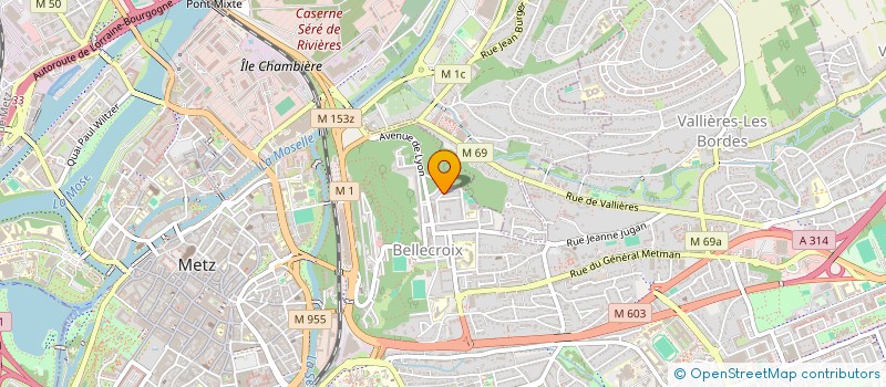 localisation de l'entreprise MONSIEUR ANTONIO BULHOES  METZ