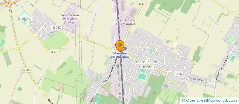 localisation de l'entreprise MONSIEUR ANTONIO CALANCEA  MAROLLES-EN-HUREPOIX