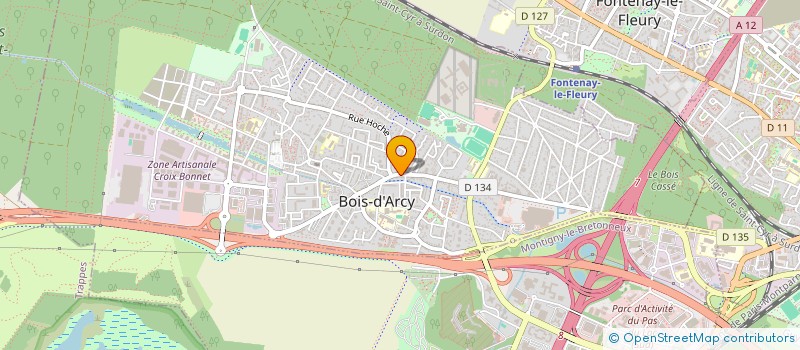 localisation de l'entreprise MONSIEUR ANTONIO CALDAS à BOIS D'ARCY