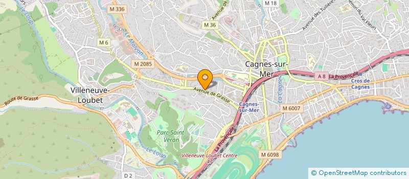 localisation de l'entreprise MONSIEUR ANTONIO CALDAS  CAGNES-SUR-MER