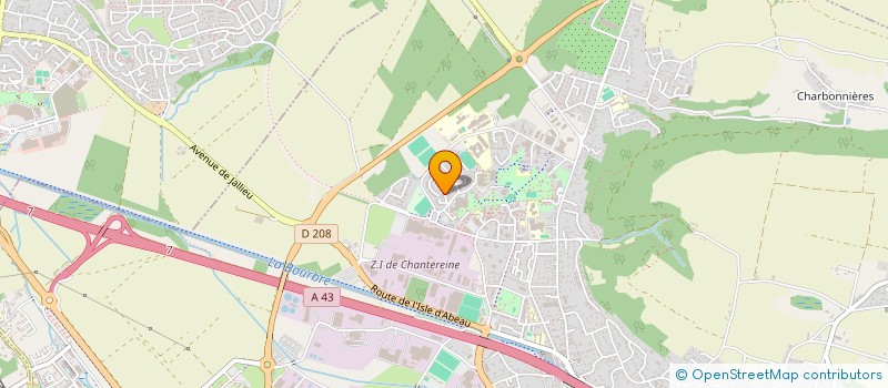 localisation de l'entreprise MONSIEUR ANTONIO CALTABIANO  BOURGOIN-JALLIEU