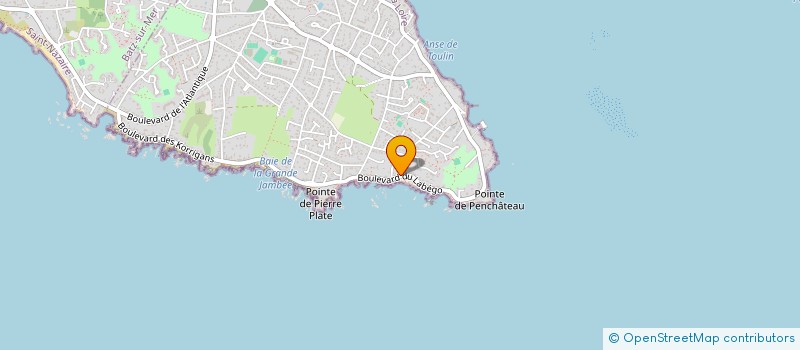 localisation de l'entreprise MONSIEUR ANTONIO CALVO  LE POULIGUEN