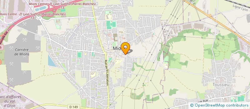 localisation de l'entreprise MONSIEUR ANTONIO CAPARROS  MIONS