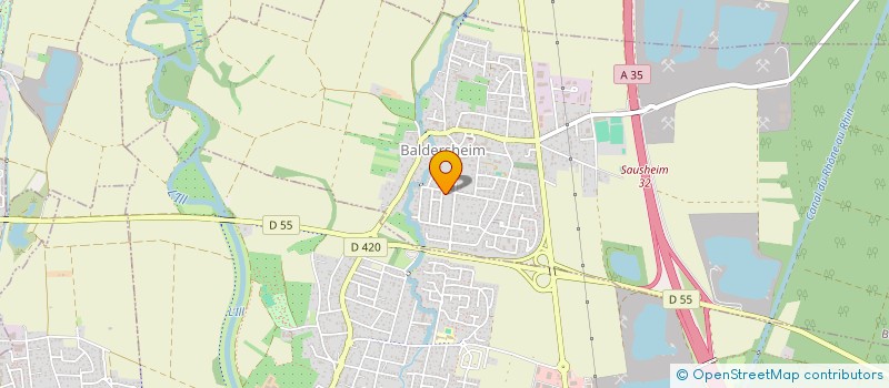 localisation de l'entreprise MONSIEUR ANTONIO CARABETTA  BALDERSHEIM