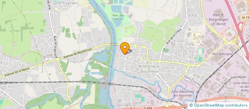 localisation de l'entreprise MONSIEUR ANTONIO CARDETAS  ANDREZIEUX-BOUTHEON