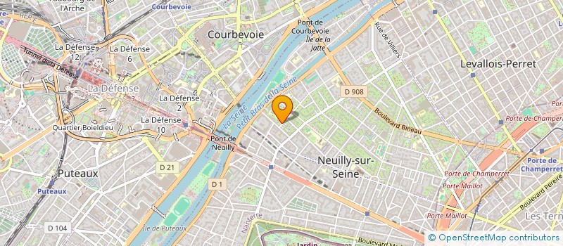 localisation de l'entreprise MONSIEUR ANTONIO CARDOSO à NEUILLY-SUR-SEINE