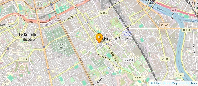 localisation de l'entreprise MONSIEUR ANTONIO CARLOS RAMOS SONO  IVRY-SUR-SEINE