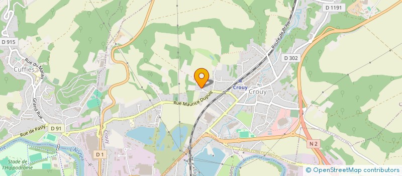 localisation de l'entreprise MONSIEUR ANTONIO CARNEIRO  CROUY