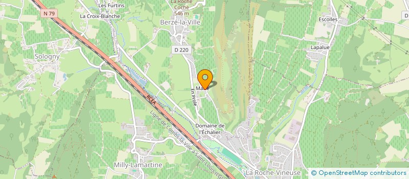 localisation de l'entreprise MONSIEUR ANTONIO CARVALHO  BERZE-LA-VILLE