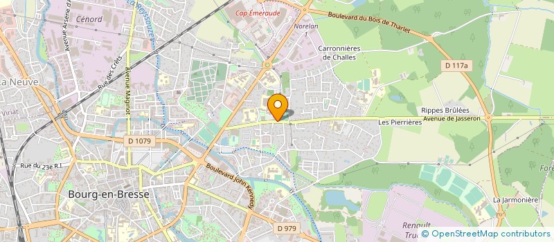 localisation de l'entreprise MONSIEUR ANTONIO CARVALHO à BOURG-EN-BRESSE
