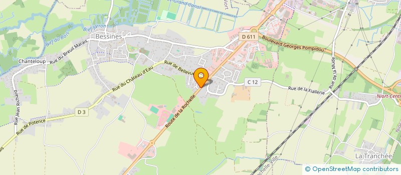 localisation de l'entreprise MONSIEUR ANTONIO CARVALHO  BESSINES