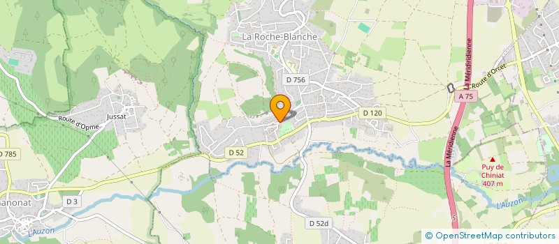 localisation de l'entreprise MONSIEUR ANTONIO CASTANHEIRA  LA ROCHE-BLANCHE