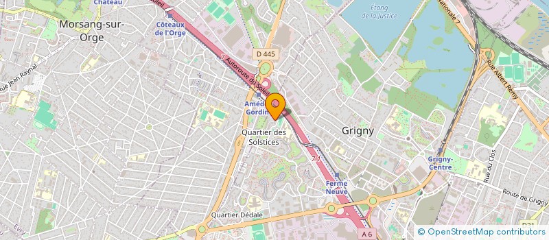 localisation de l'entreprise MONSIEUR ANTONIO CASTRO PINTO  GRIGNY