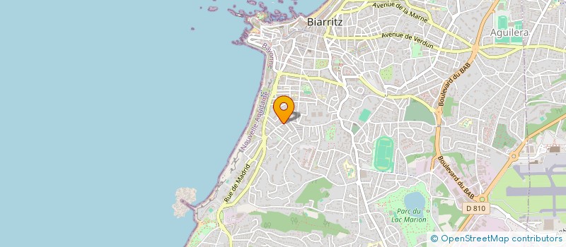 localisation de l'entreprise MONSIEUR ANTONIO CASUJO à BIARRITZ