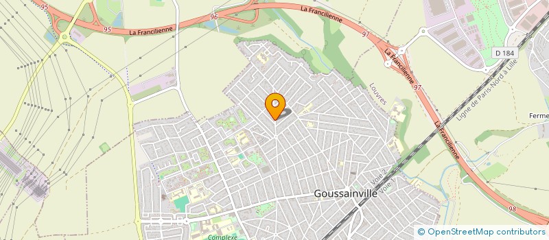 localisation de l'entreprise MONSIEUR ANTONIO CATALAO BEBRAS à GOUSSAINVILLE