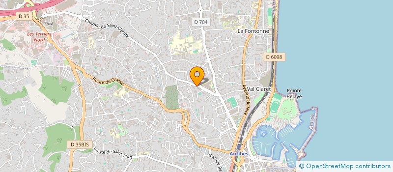 localisation de l'entreprise MONSIEUR ANTONIO CAVALLARO  ANTIBES