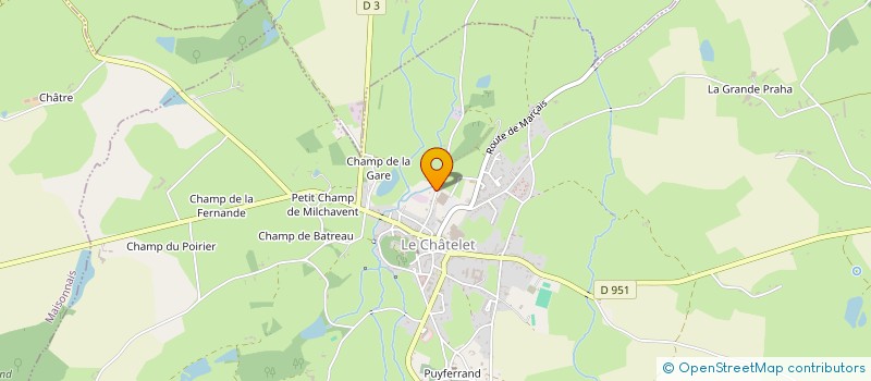 localisation de l'entreprise MONSIEUR ANTONIO CEPEDA MARIN  LE CHATELET