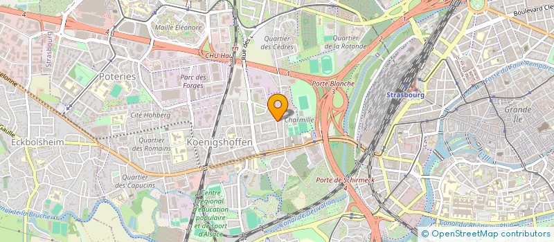 localisation de l'entreprise MONSIEUR ANTONIO CHIARAVIGLIO à STRASBOURG