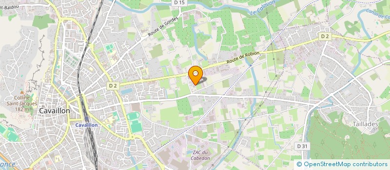 localisation de l'entreprise MONSIEUR ANTONIO CIMMINO  CAVAILLON