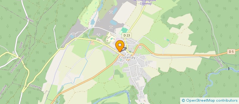 localisation de l'entreprise MONSIEUR ANTONIO CIOE  CROTENAY