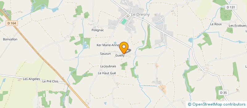 localisation de l'entreprise MONSIEUR ANTONIO COIFFE  PLESSE